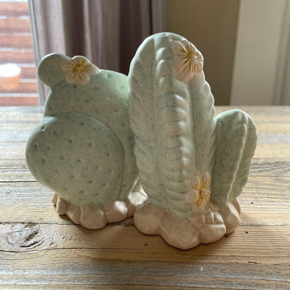 Cactus Salt and Pepper Shakers